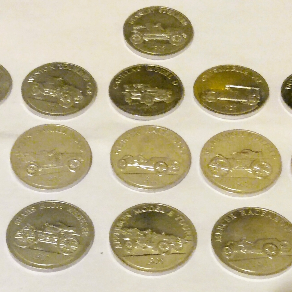 Vintage 1968 Sunoco Coins
